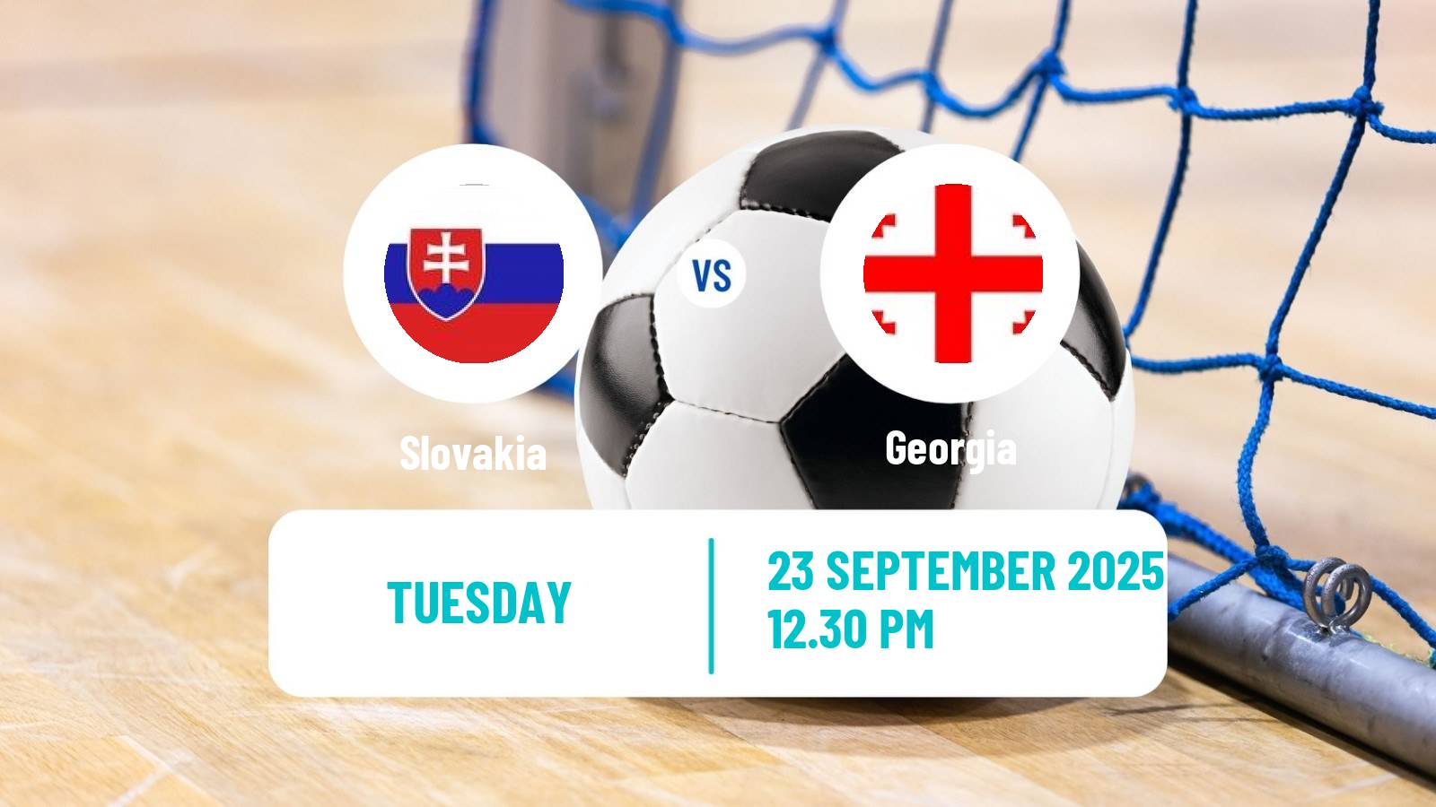 Futsal UEFA Futsal Euro Slovakia - Georgia