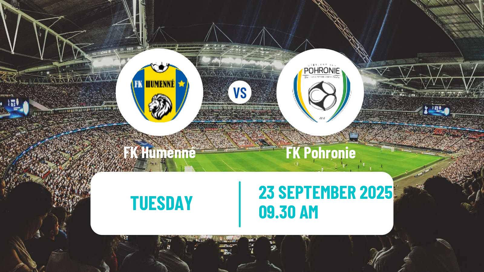 Soccer Slovak Cup FK Humenné - Pohronie