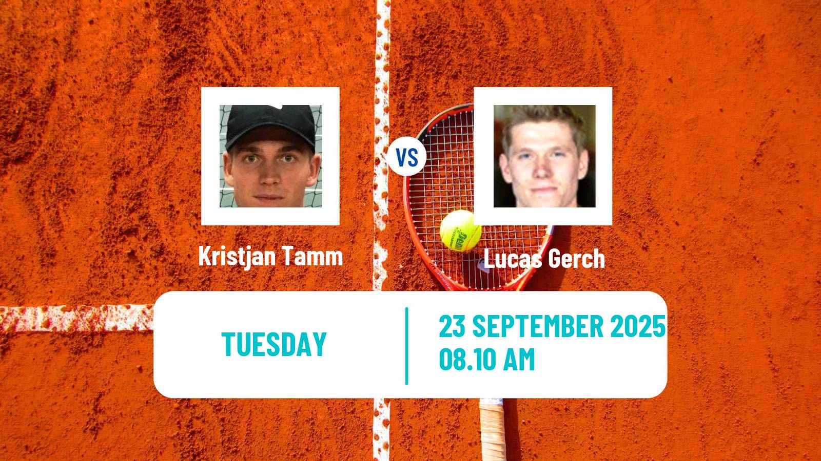 Tennis ITF M25 Falun Men Kristjan Tamm - Lucas Gerch