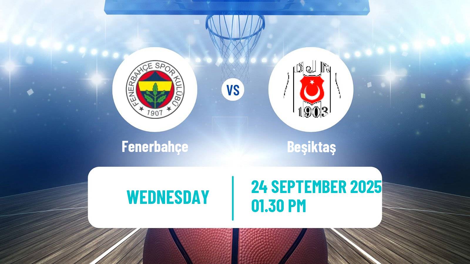 Basketball Turkish Super Cup Basketball Fenerbahçe - Beşiktaş