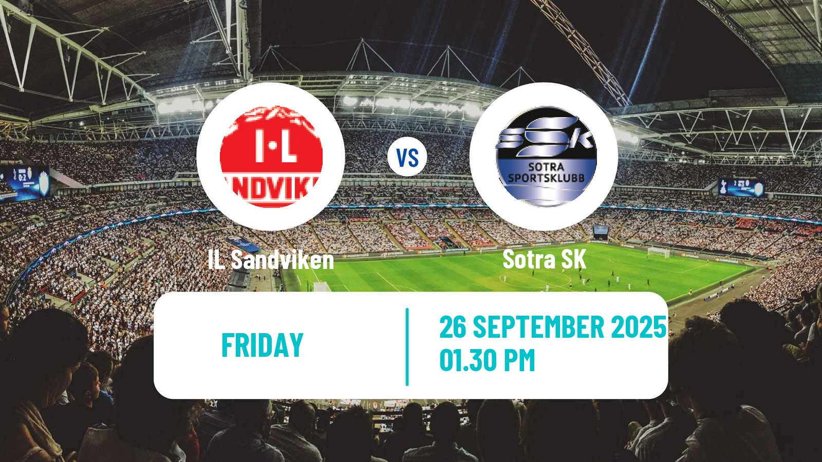 Soccer Norwegian Division 2 - Group 1 Sandviken - Sotra