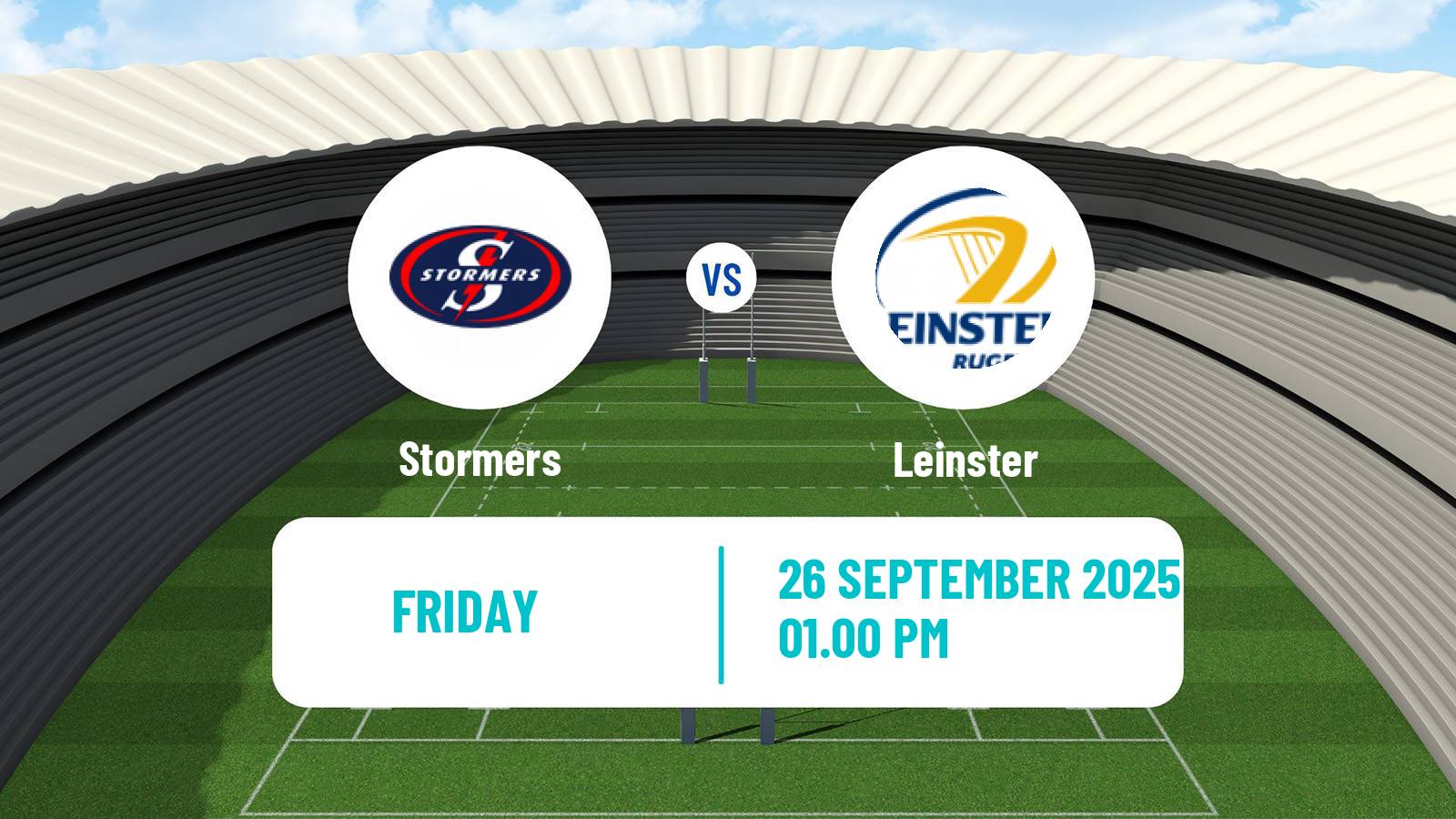 Rugby union United Rugby Championship Stormers - Leinster