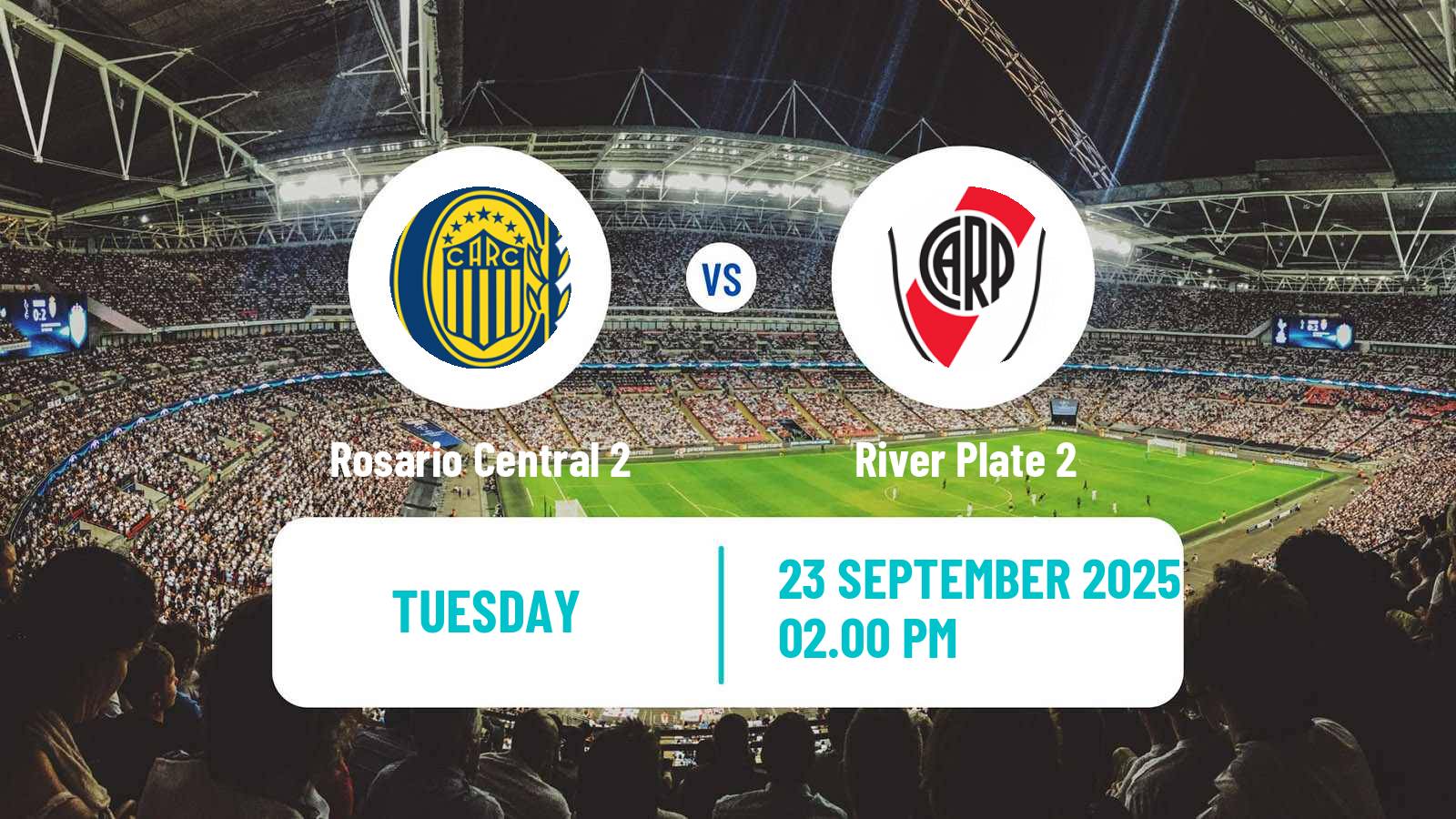 Soccer Argentinian Reserve League Rosario Central 2 - River Plate 2