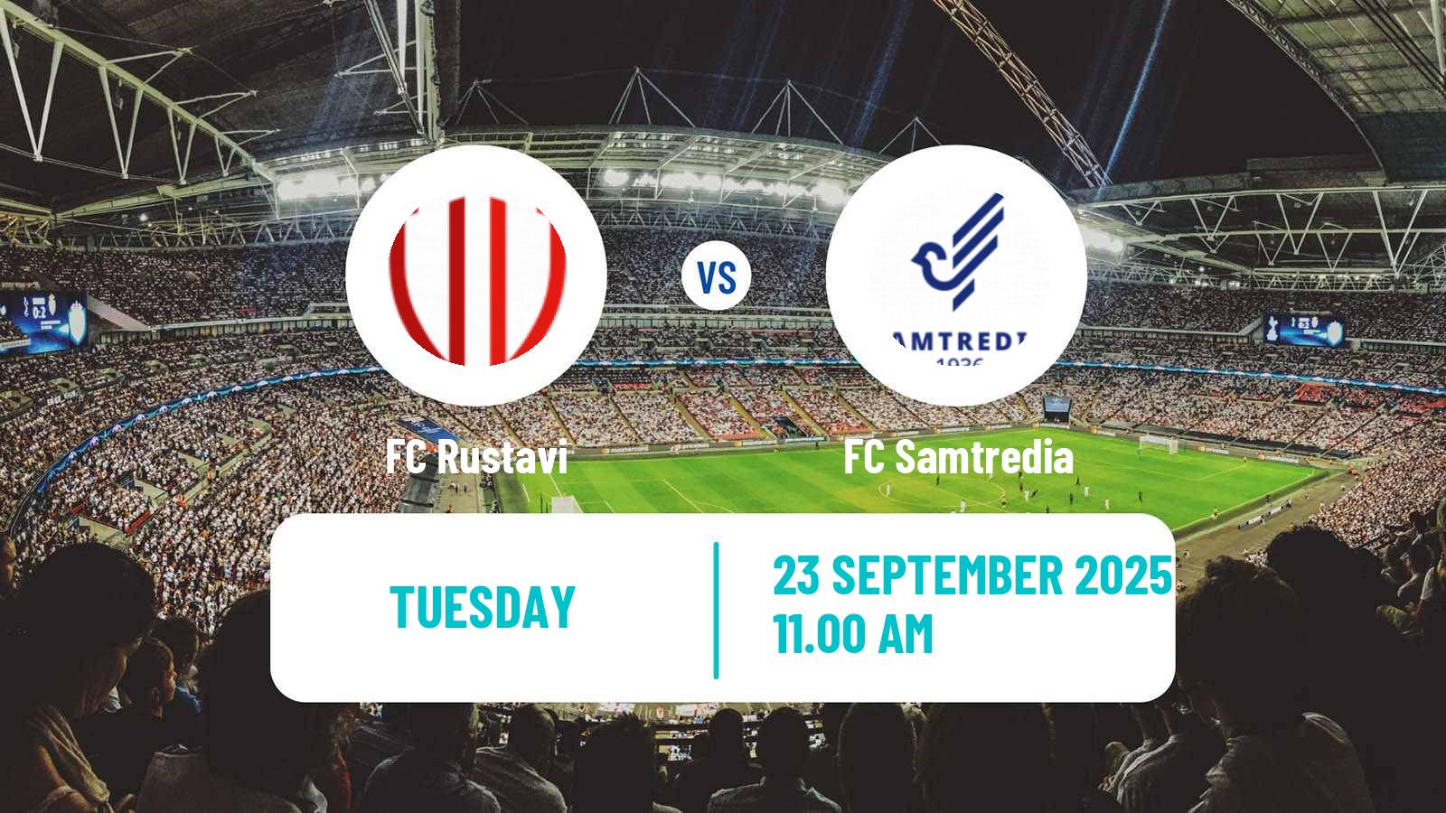Soccer Georgian Cup Rustavi - Samtredia