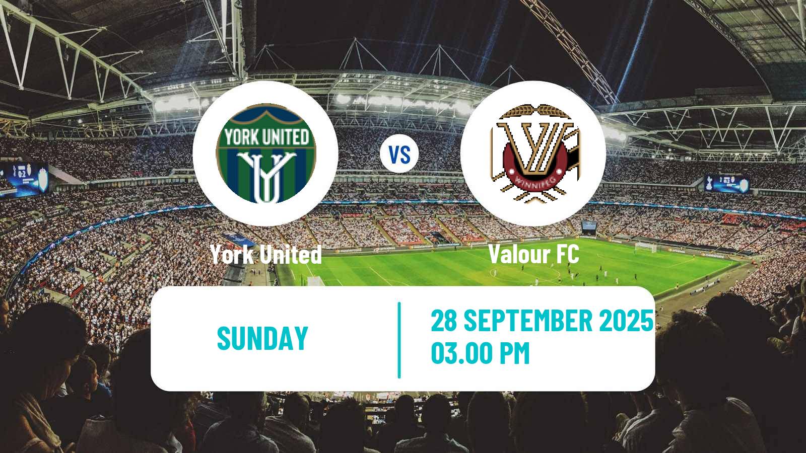 Soccer Canadian Premier League York United - Valour