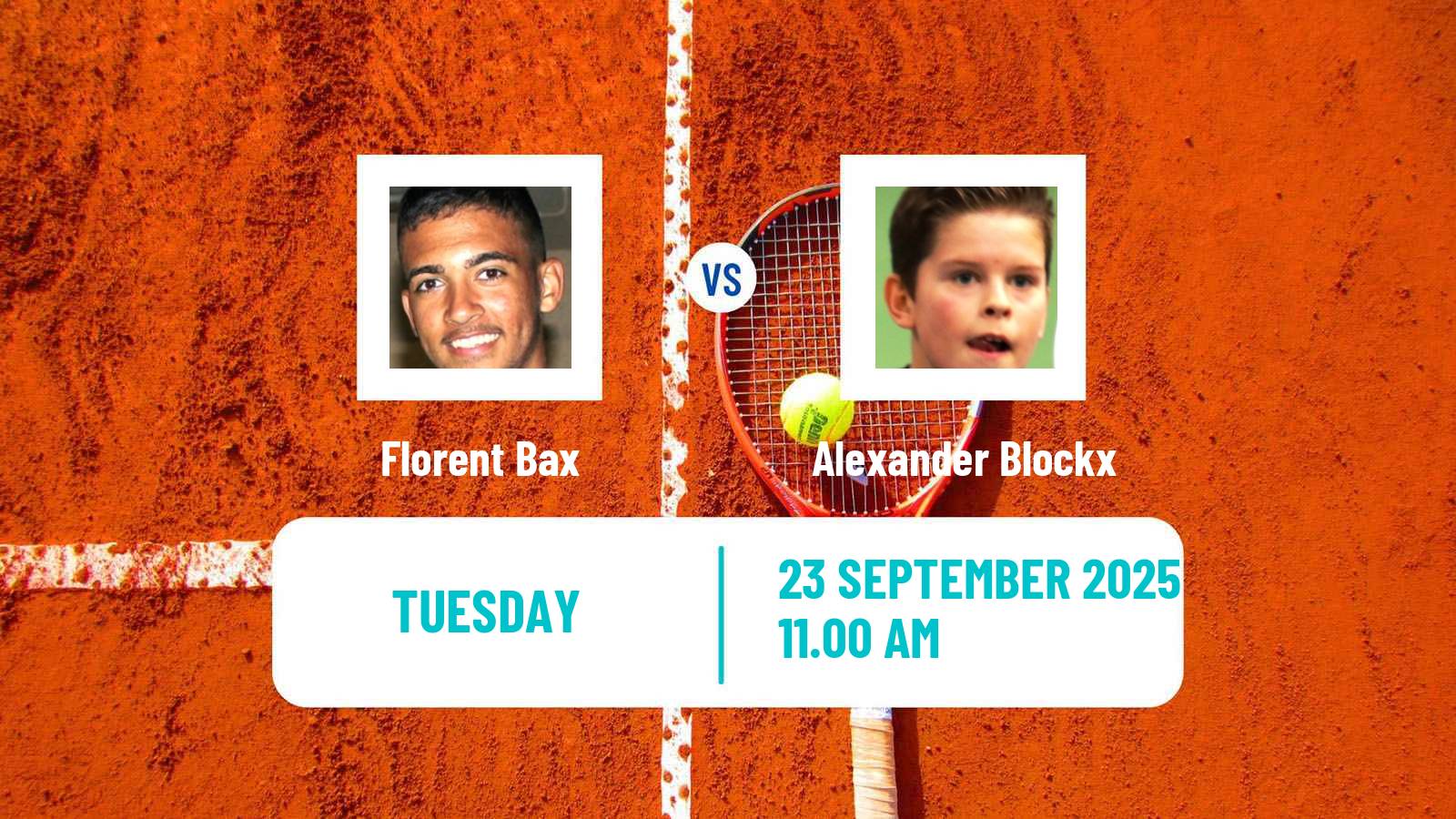 Tennis Orleans Challenger Men Florent Bax - Alexander Blockx