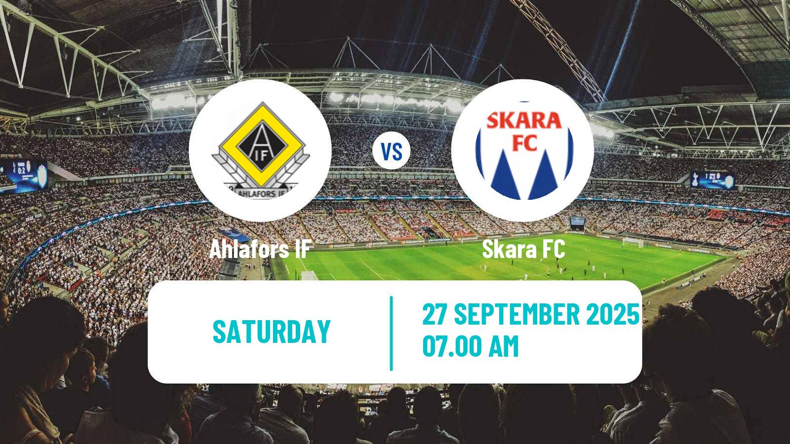 Soccer Swedish Division 2 - Norra Götaland Ahlafors - Skara
