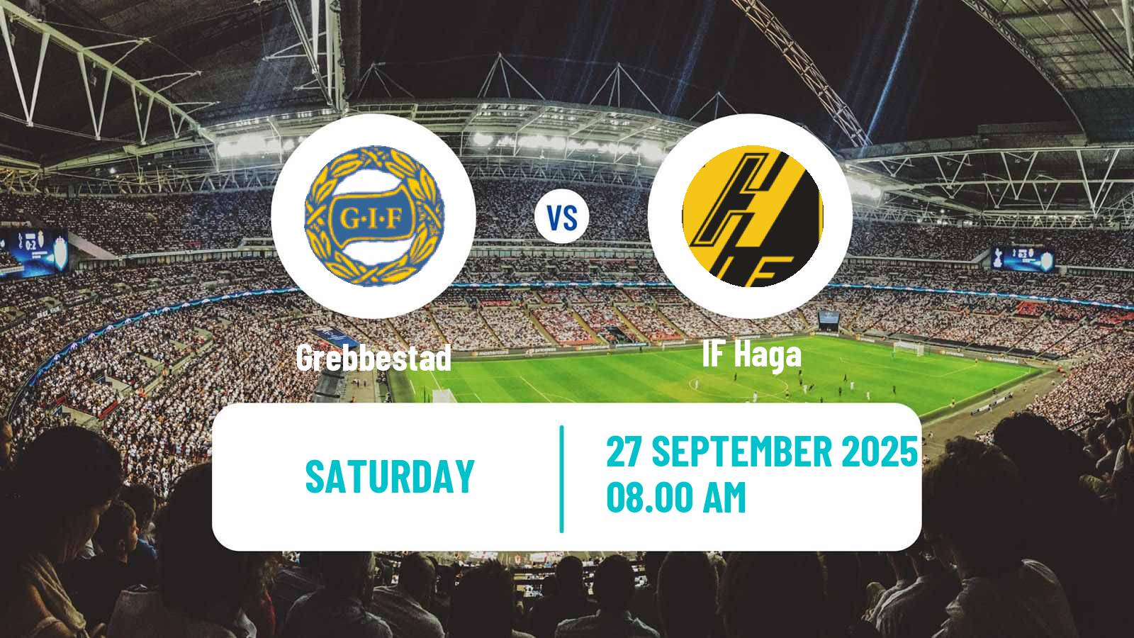 Soccer Swedish Division 2 - Norra Götaland Grebbestad - Haga