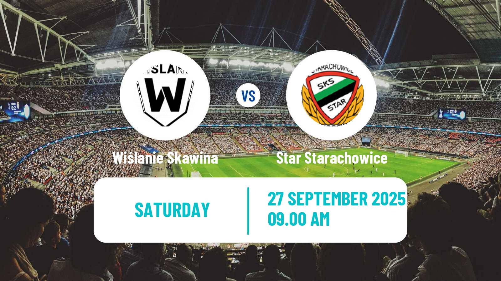 Soccer Polish Division 3 - Group IV Wiślanie Skawina - Star Starachowice