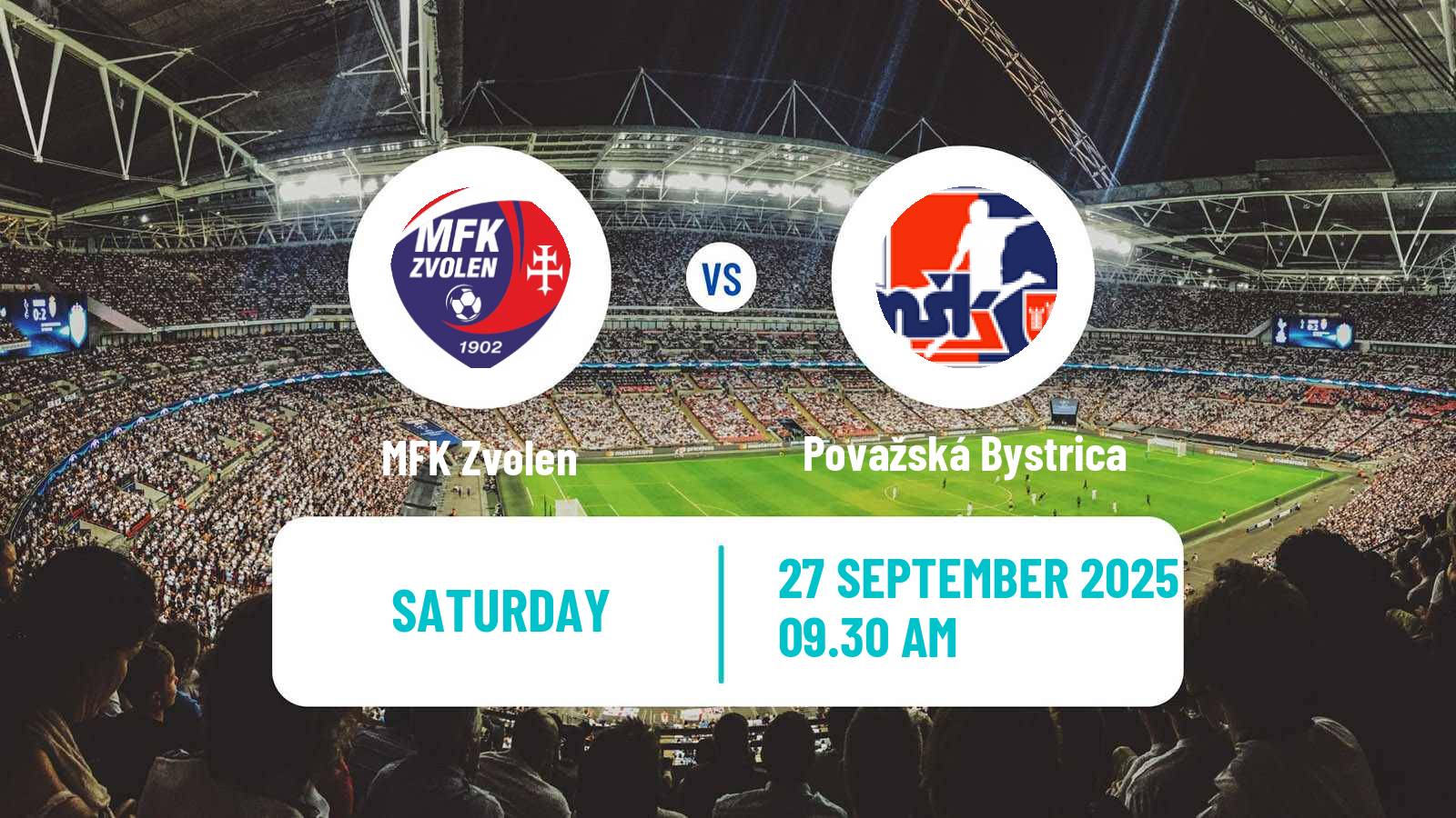 Soccer Slovak 2 Liga Zvolen - Považská Bystrica