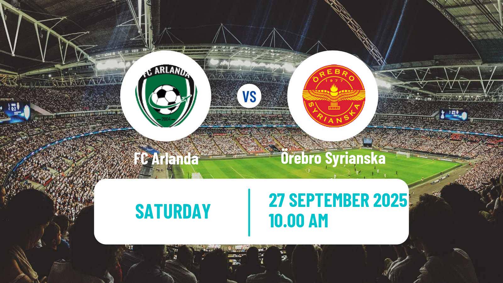 Soccer Swedish Division 1 Norra Arlanda - Örebro Syrianska