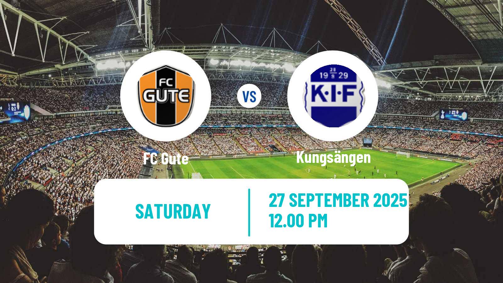 Soccer Swedish Division 2 - Norra Svealand Gute - Kungsängen