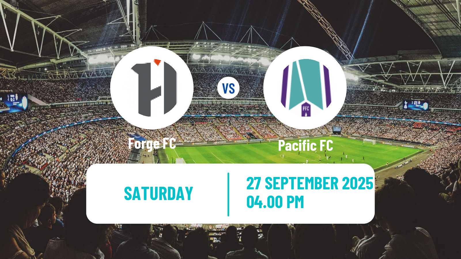 Soccer Canadian Premier League Forge - Pacific FC