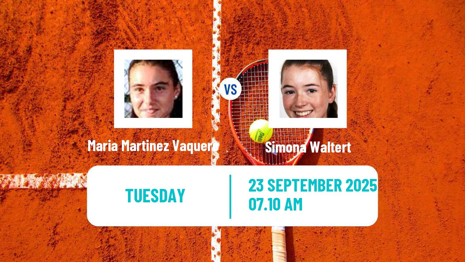 Tennis ITF W100 Lisboa Women Maria Martinez Vaquero - Simona Waltert