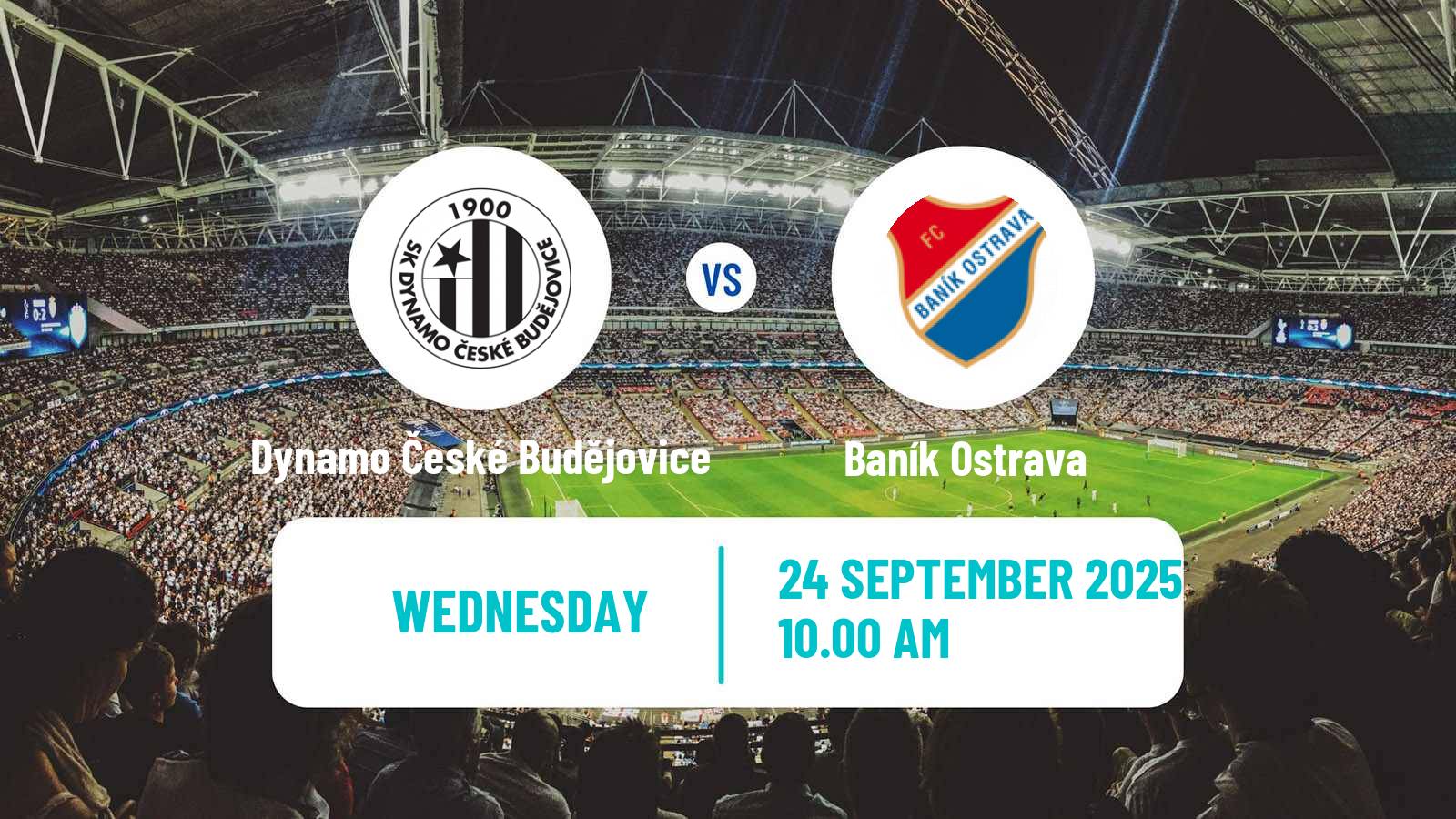 Soccer Czech Cup Dynamo České Budějovice - Baník Ostrava