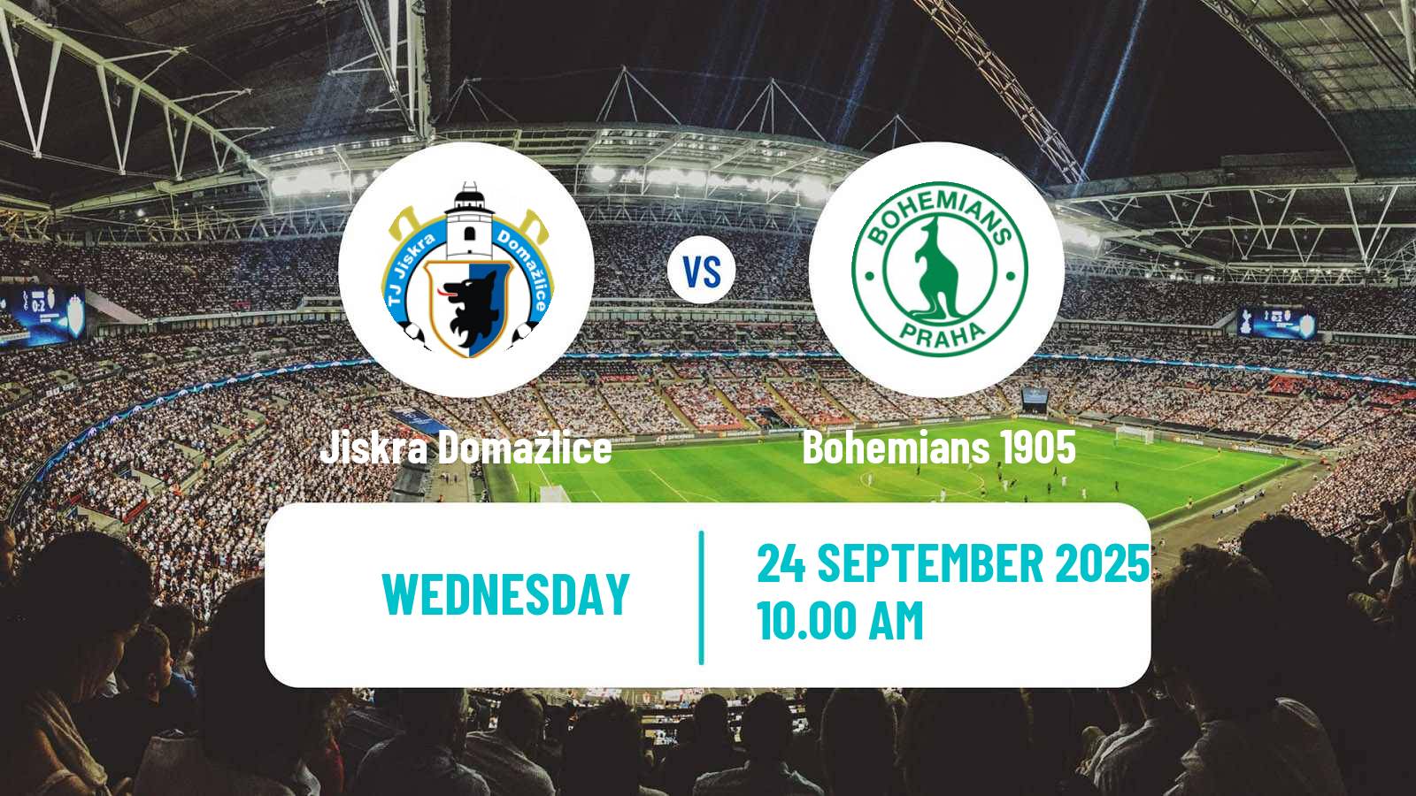 Soccer Czech Cup Jiskra Domažlice - Bohemians 1905