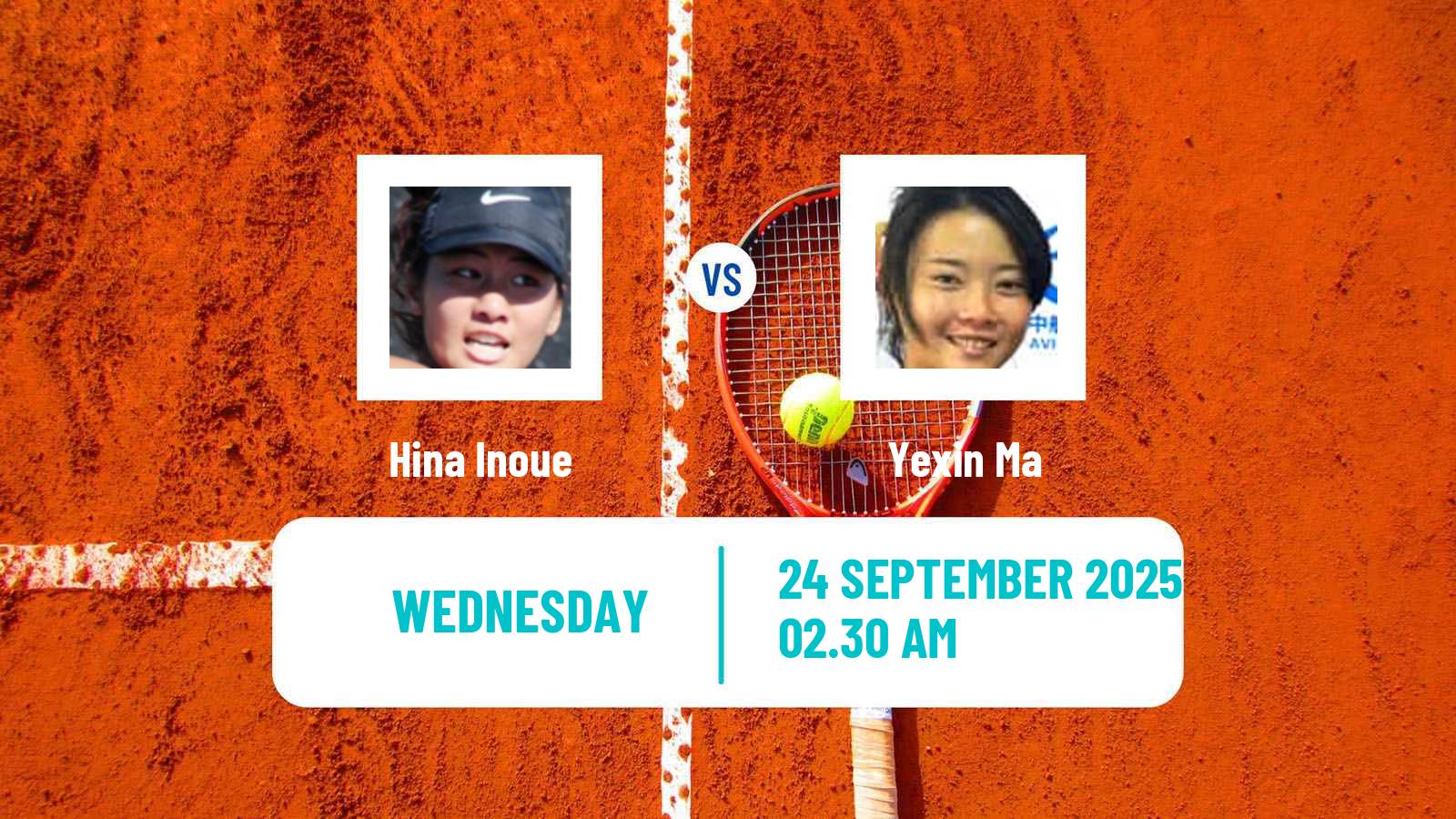 Tennis Jingshan Challenger Women Hina Inoue - Yexin Ma
