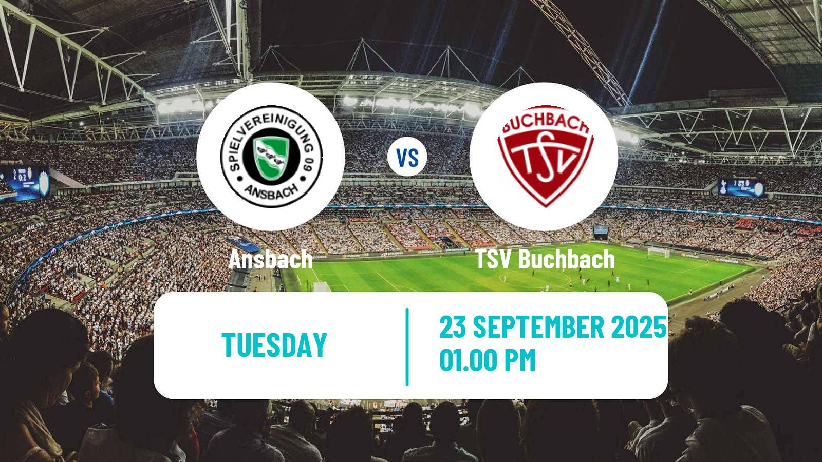 Soccer German Regionalliga Bayern Ansbach - Buchbach