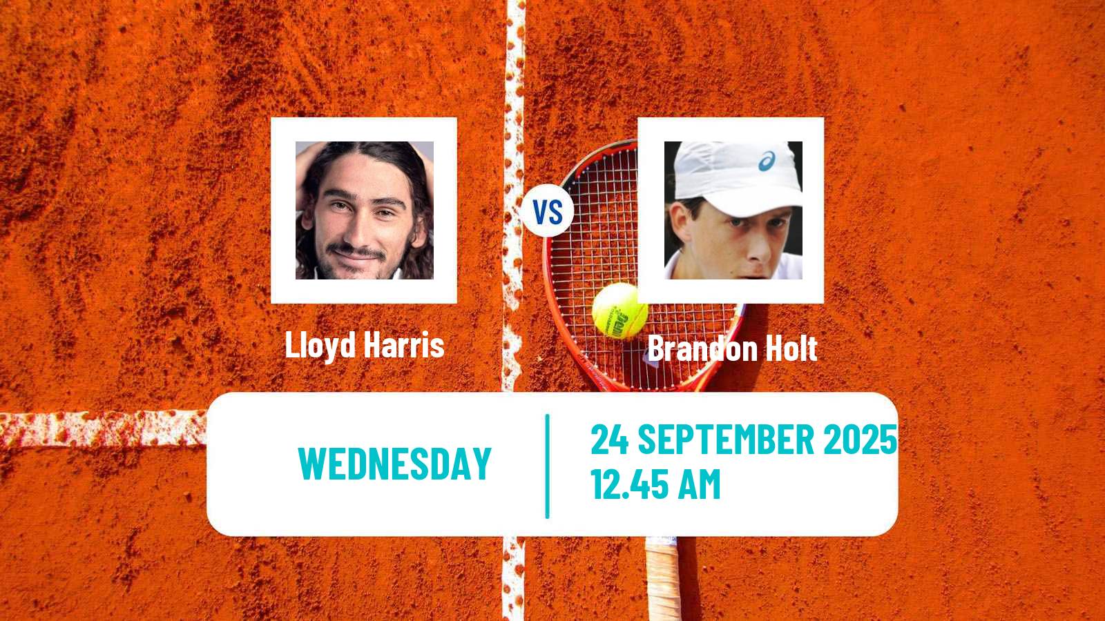 Tennis Jingshan Challenger Men Lloyd Harris - Brandon Holt