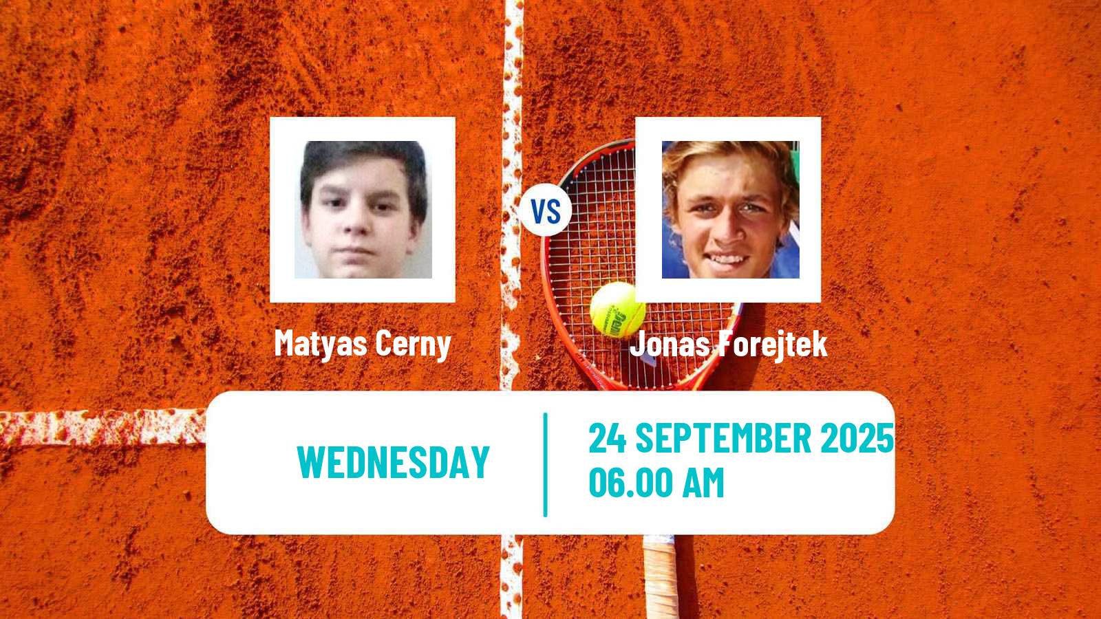 Tennis ITF M25 Pardubice Men Matyas Cerny - Jonas Forejtek