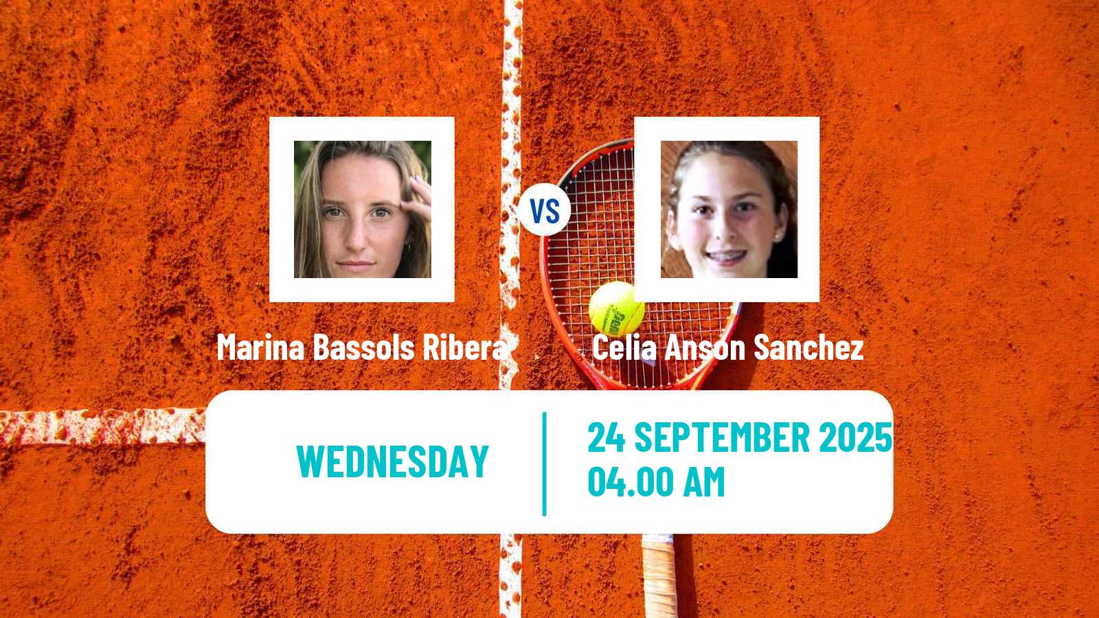 Tennis ITF W35 Reus Women Marina Bassols Ribera - Celia Anson Sanchez