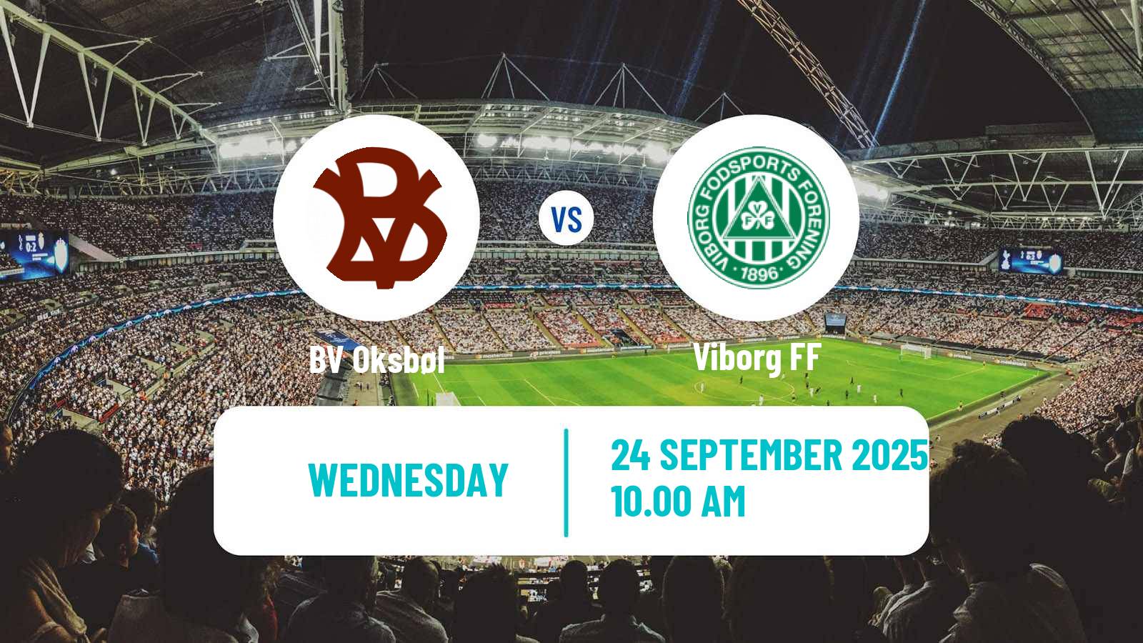 Soccer Danish Landspokal Cup Oksbøl - Viborg