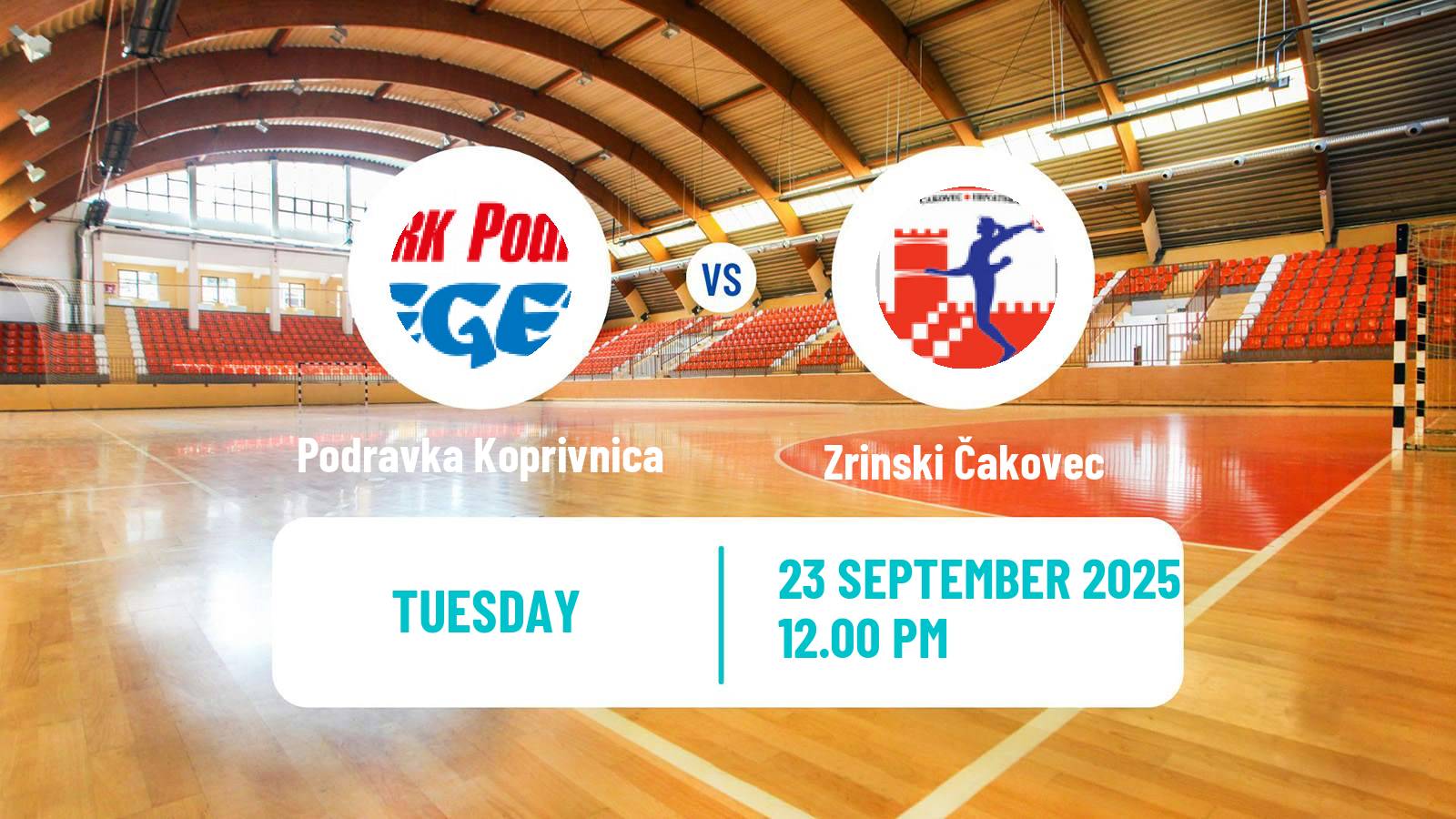 Handball Croatian 1 HRL Handball Women Podravka Koprivnica - Zrinski Čakovec