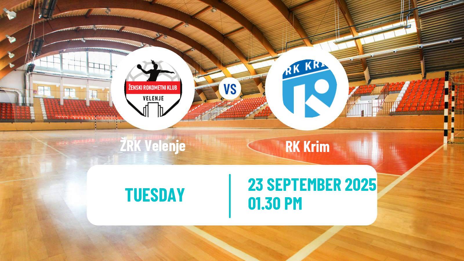 Handball Slovenian 1 A DRL Women Velenje - RK Krim