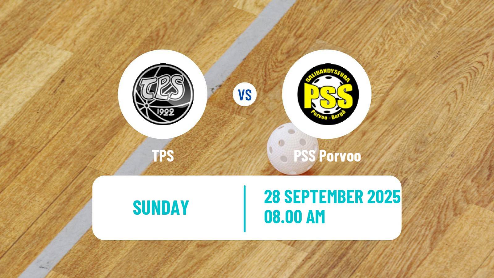 Floorball Finnish F-Liiga Women TPS - PSS Porvoo