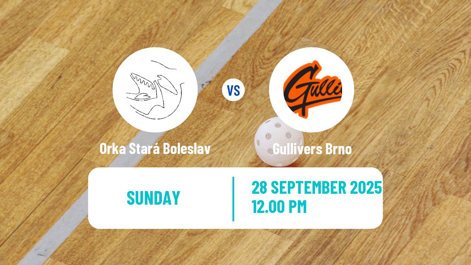 Floorball Czech 1 Liga Floorball Orka Stará Boleslav - Gullivers Brno