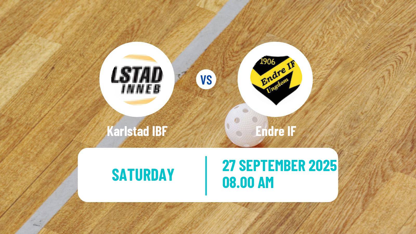 Floorball Swedish Superligan Floorball Women Karlstad IBF - Endre IF