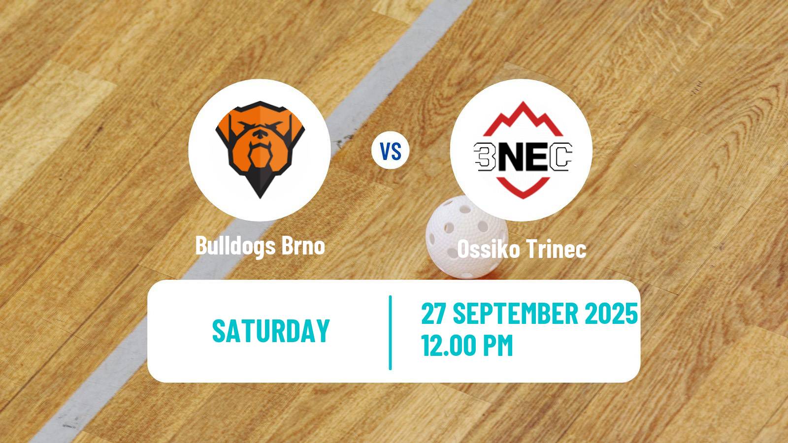 Floorball Czech Extraliga Floorball Women Bulldogs Brno - Ossiko Trinec
