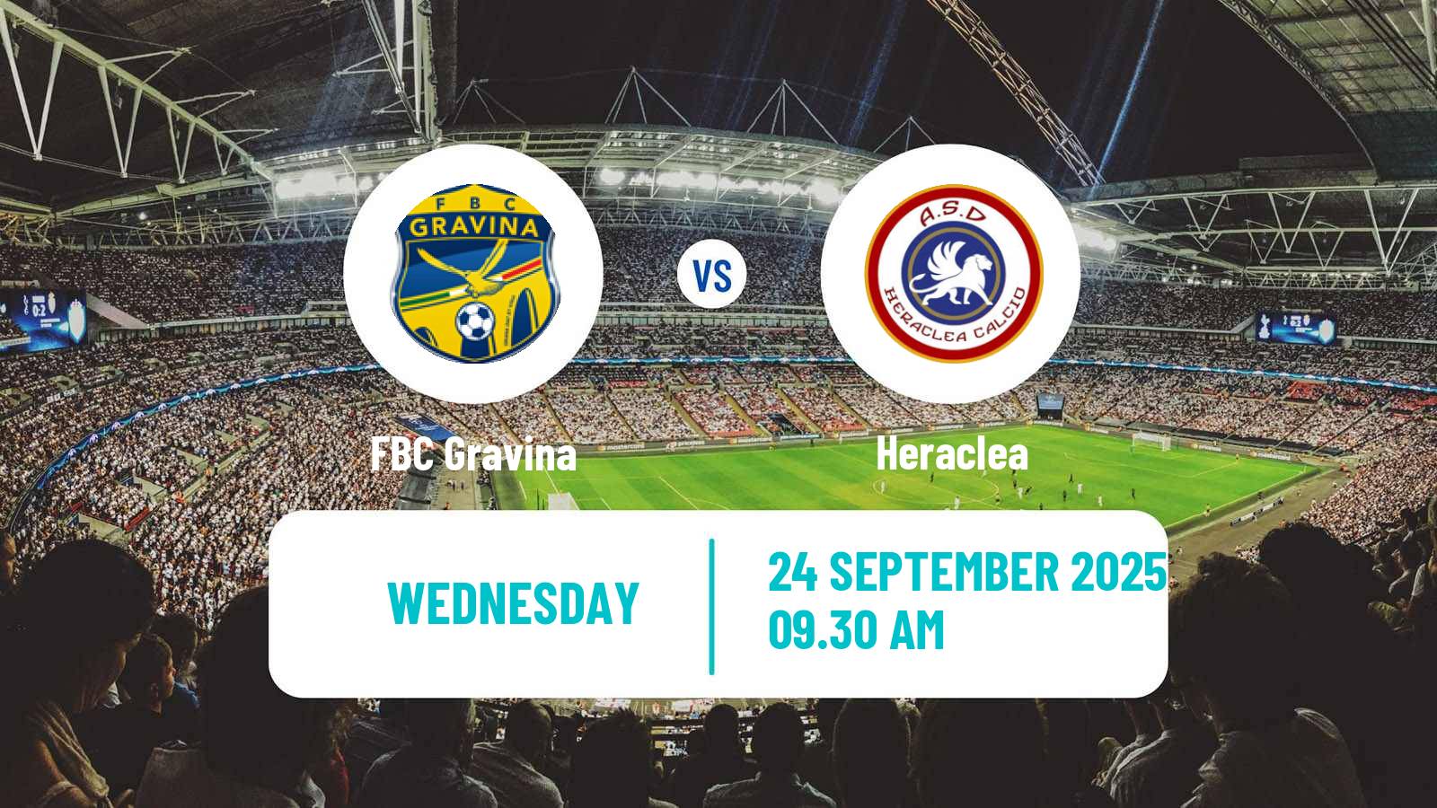 Soccer Italian Serie D - Group H Gravina - Heraclea