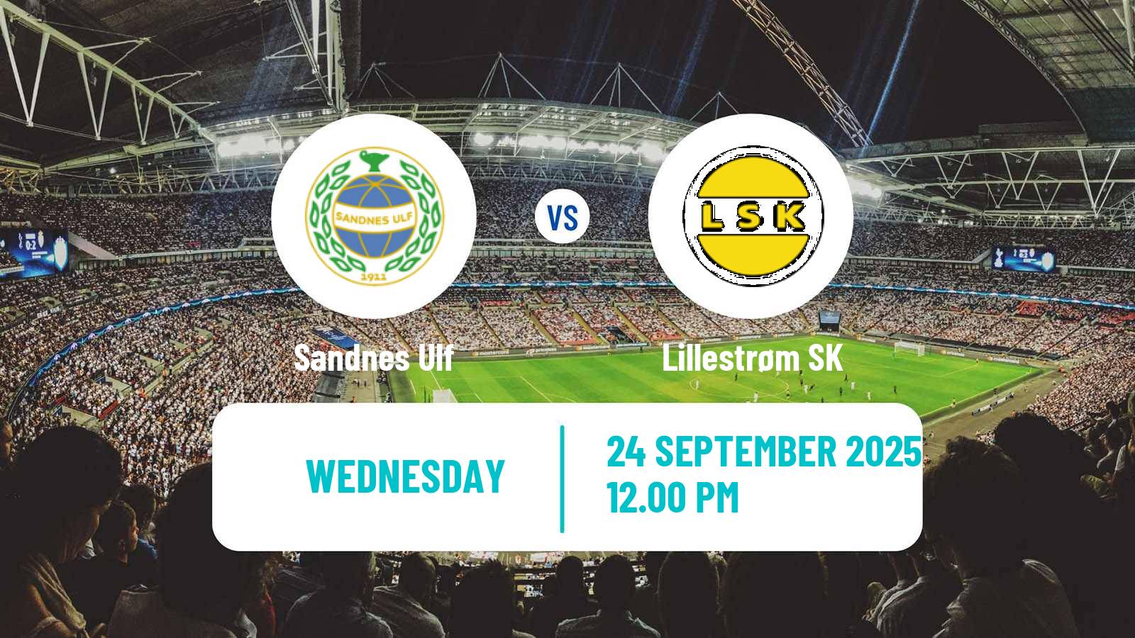 Soccer Norwegian NM Cup Sandnes Ulf - Lillestrøm SK