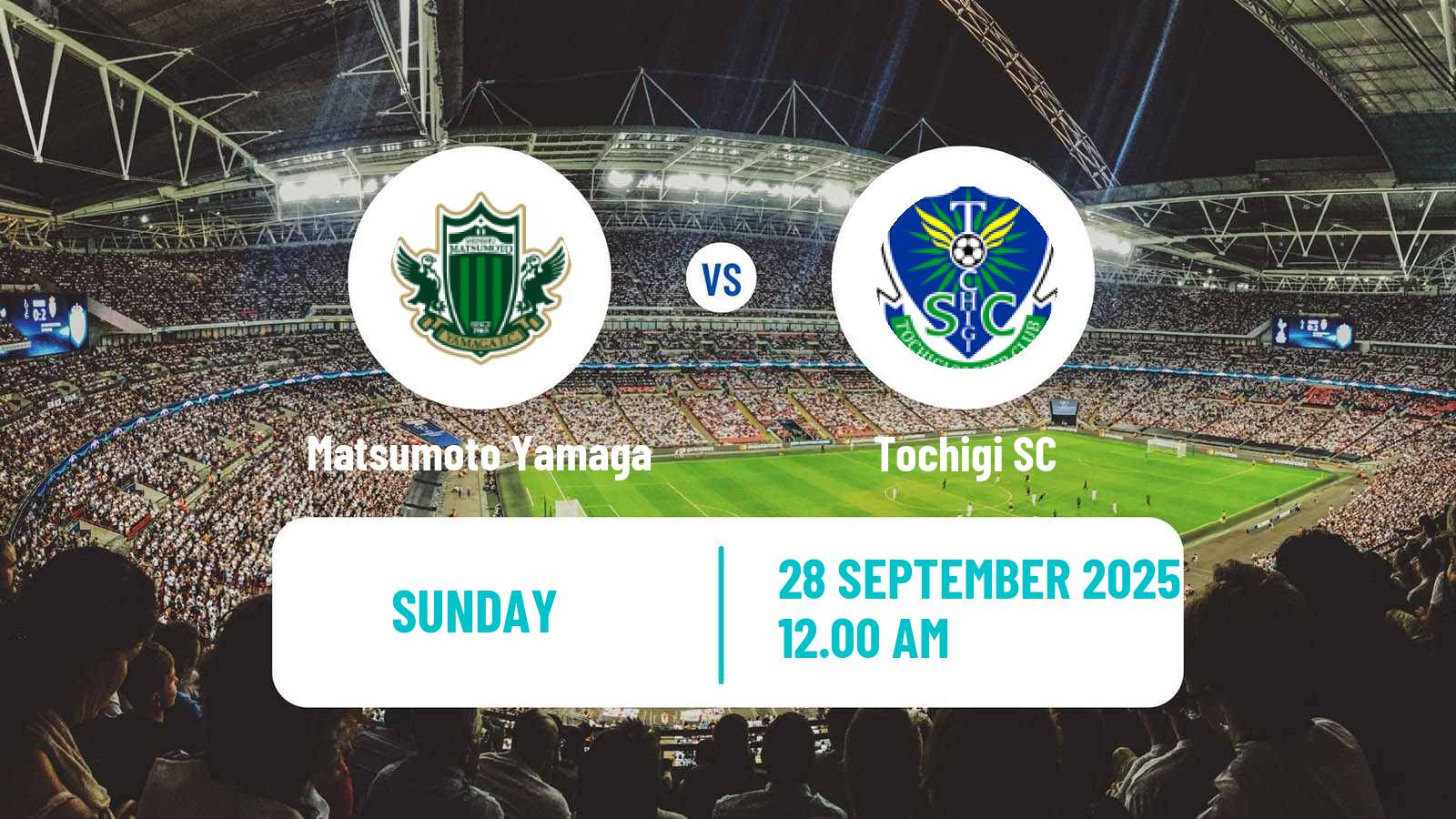 Soccer Japan J3 League Matsumoto Yamaga - Tochigi