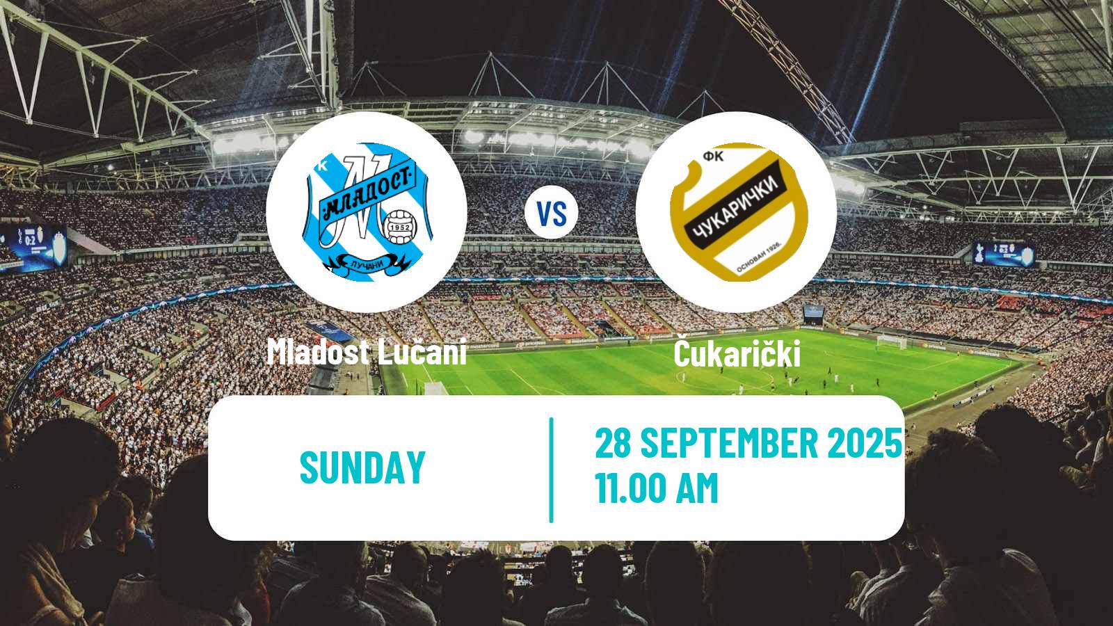 Soccer Serbian Superliga Mladost Lučani - Čukarički