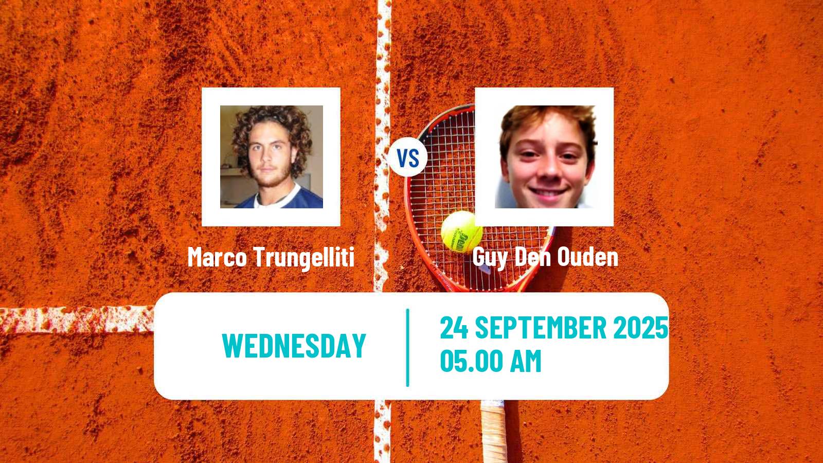 Tennis Lisbon Challenger Men Marco Trungelliti - Guy Den Ouden
