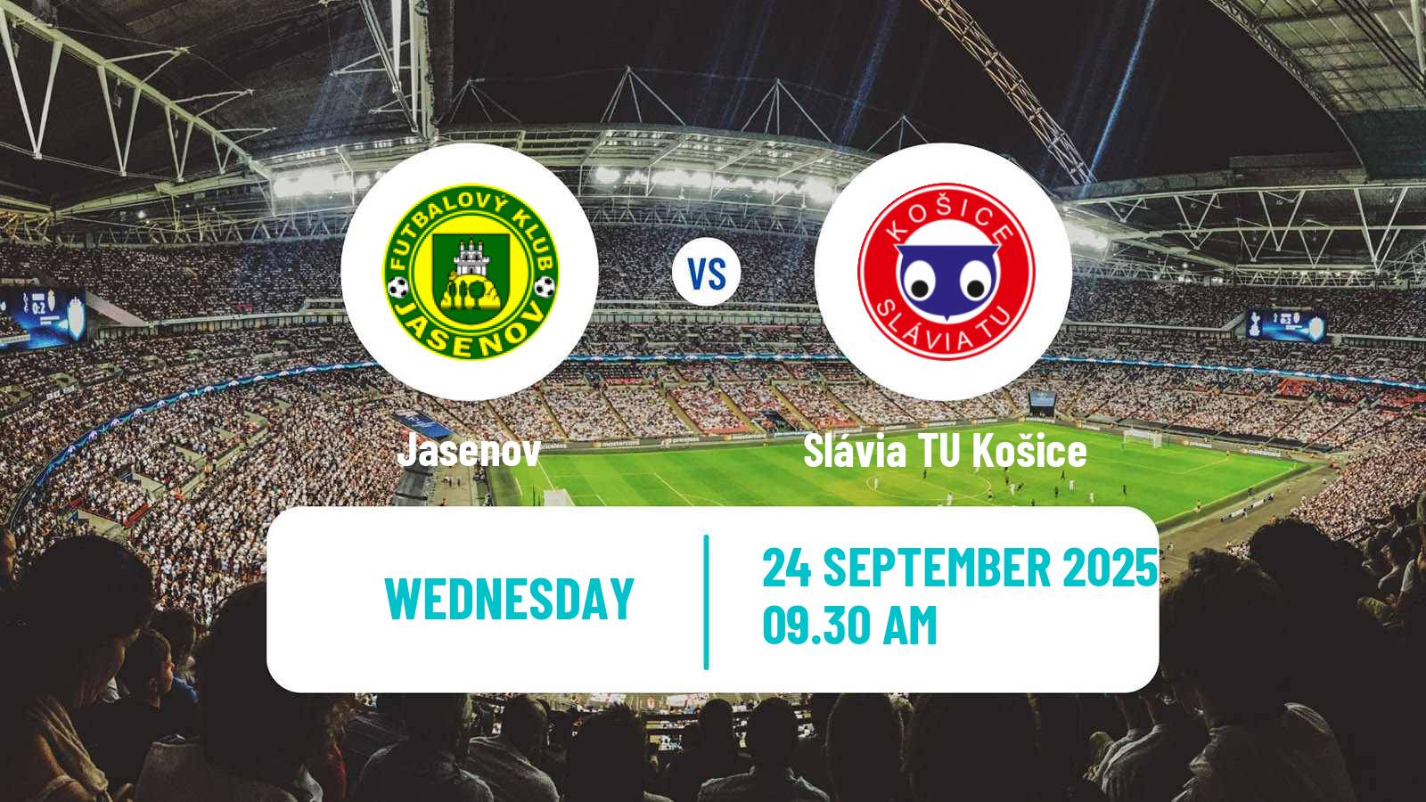 Soccer Slovak Cup Jasenov - Slávia TU Košice