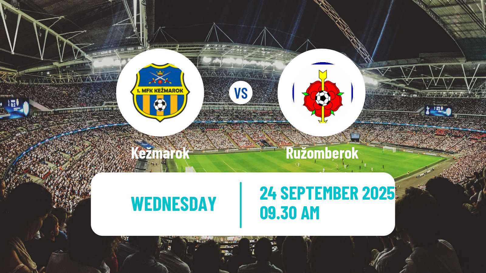 Soccer Slovak Cup Kežmarok - Ružomberok