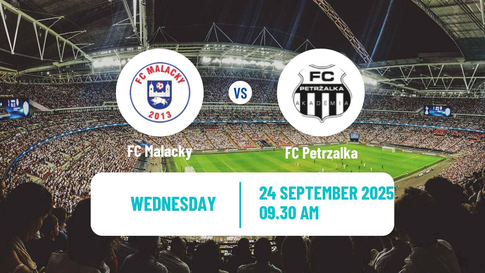 Soccer Slovak Cup Malacky - Petrzalka