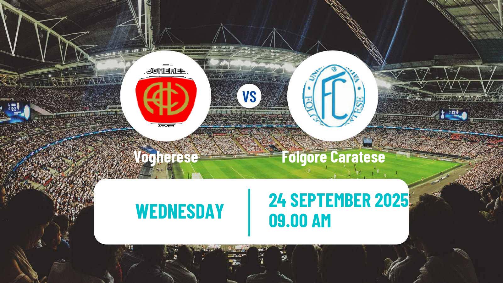 Soccer Italian Serie D - Group B Vogherese - Folgore Caratese