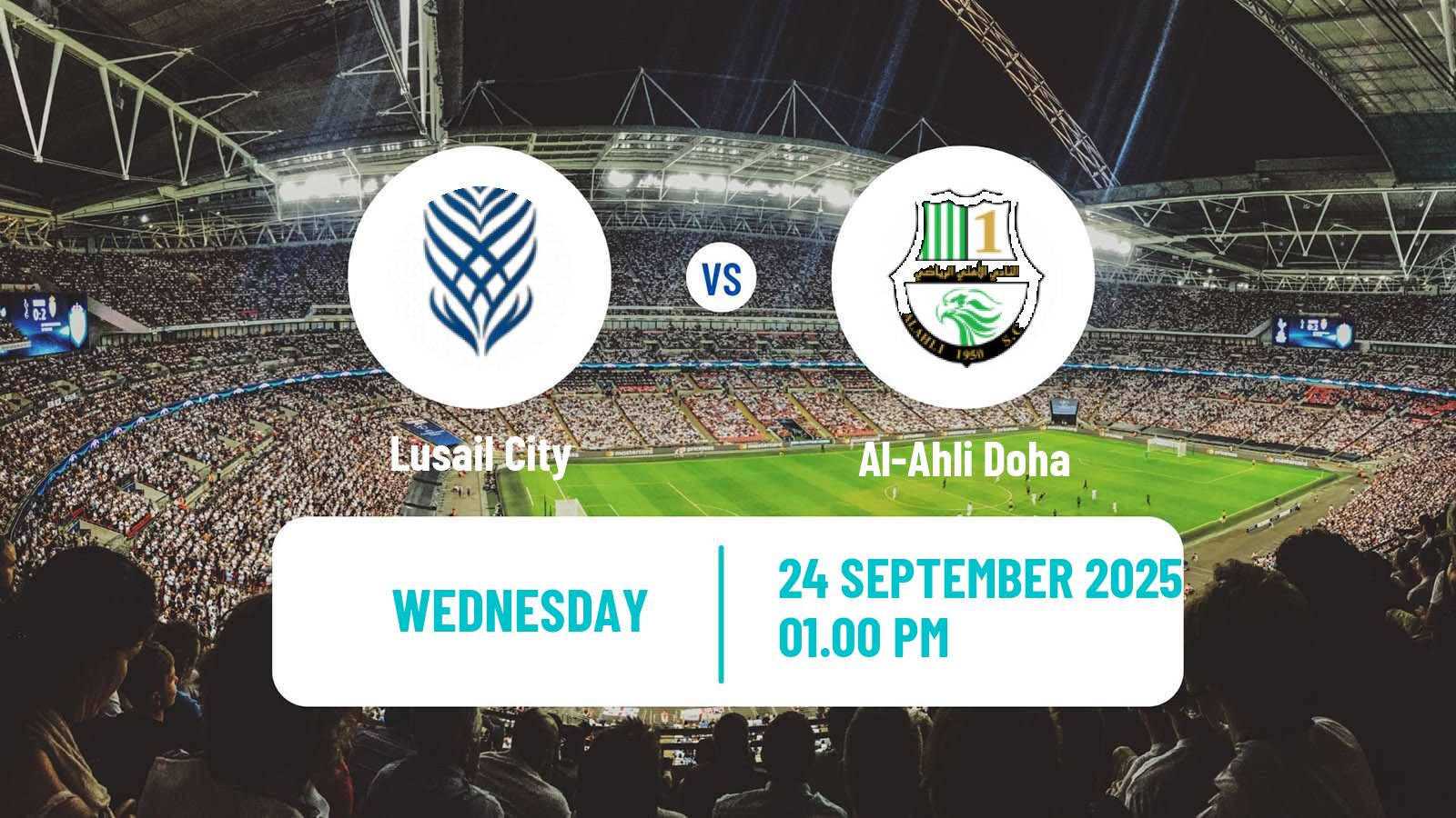Soccer Qatar QSL Cup Lusail City - Al-Ahli Doha