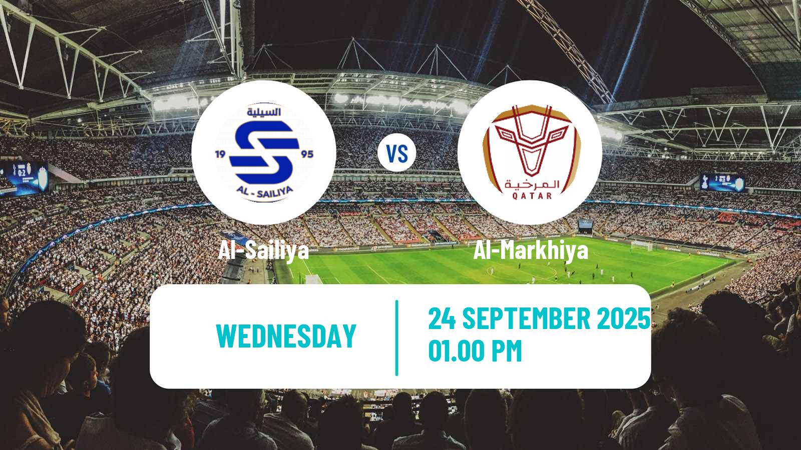 Soccer Qatar QSL Cup Al-Sailiya - Al-Markhiya