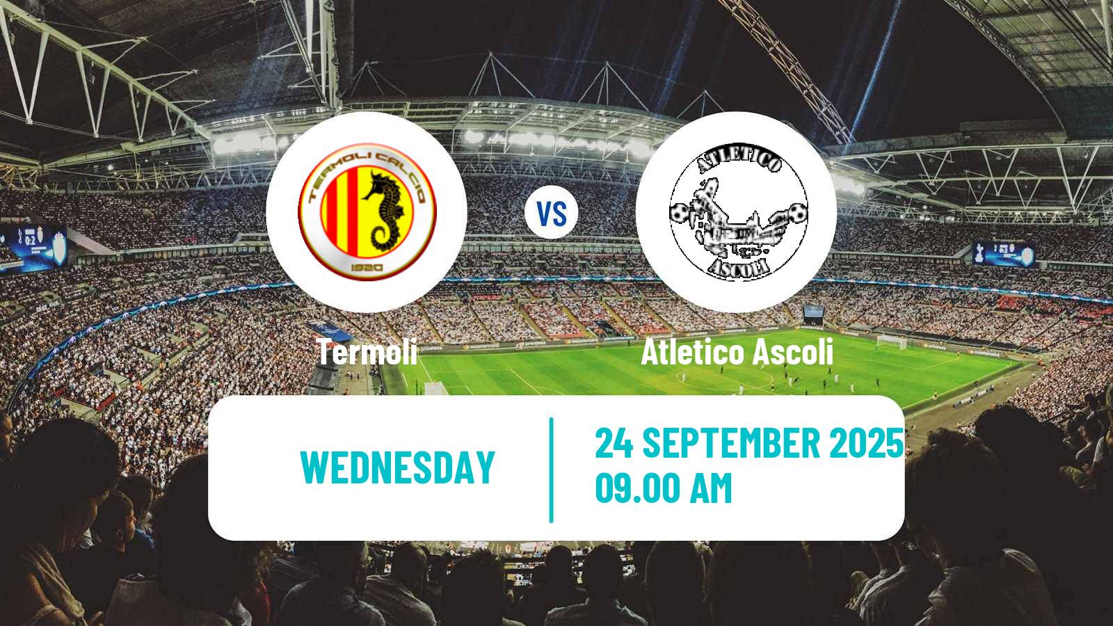 Soccer Italian Serie D - Group F Termoli - Atletico Ascoli