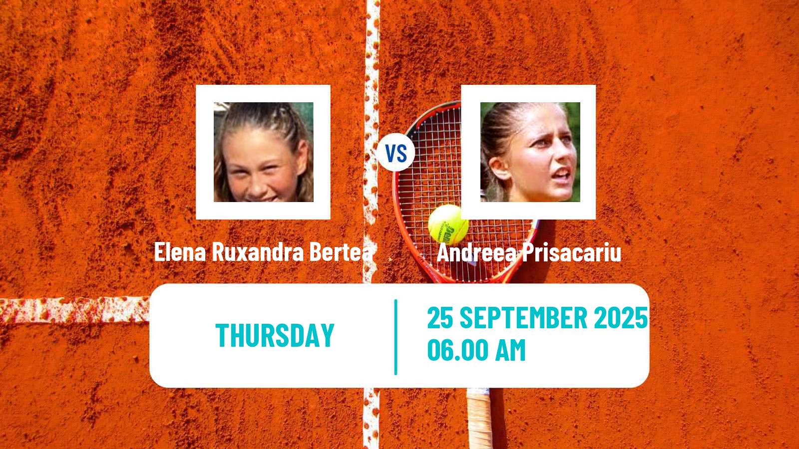 Tennis ITF W50 H Pazardzhik 2 Women Elena Ruxandra Bertea - Andreea Prisacariu