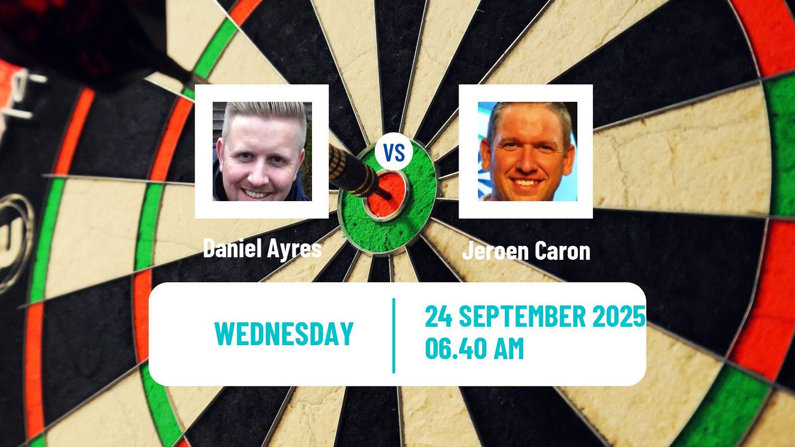 Darts Modus Super Series Daniel Ayres - Jeroen Caron