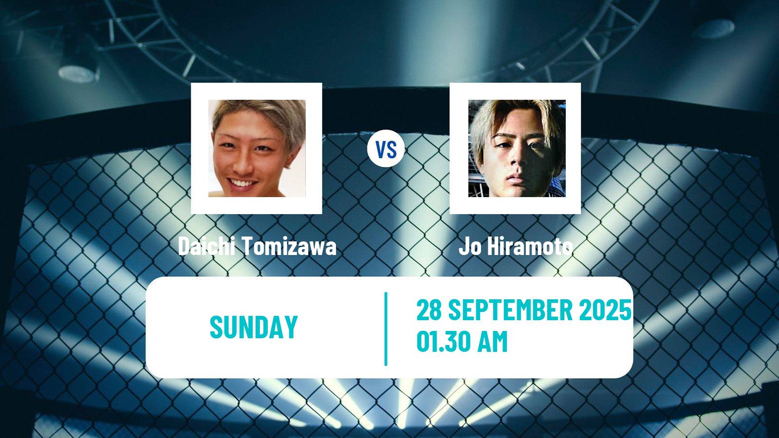 MMA Flyweight Rizin Men Daichi Tomizawa - Jo Hiramoto