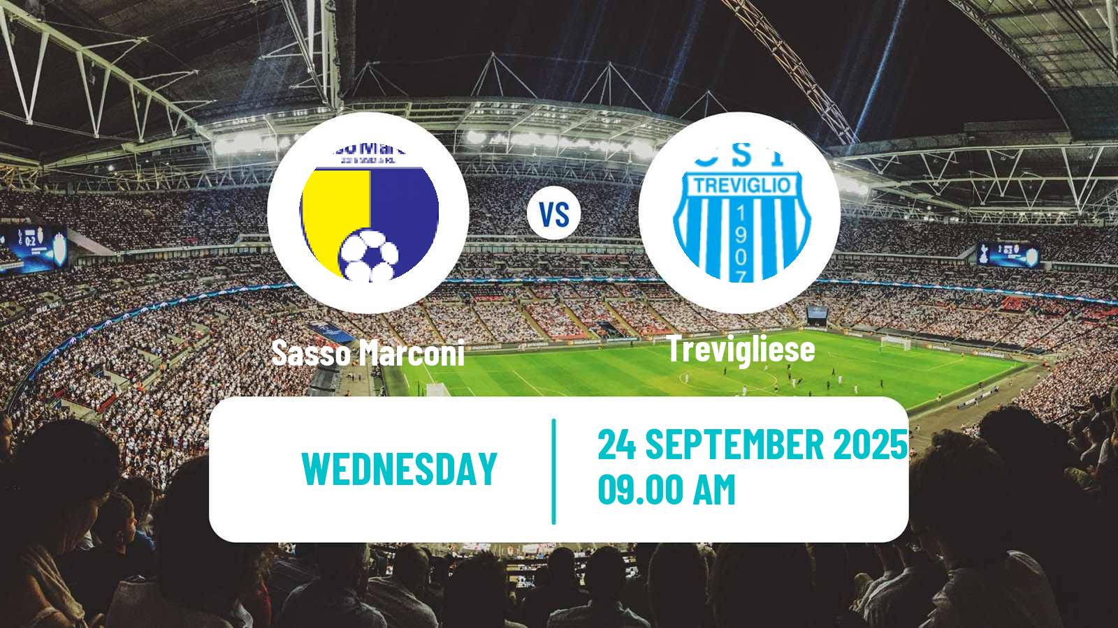 Soccer Italian Serie D - Group D Sasso Marconi - Trevigliese