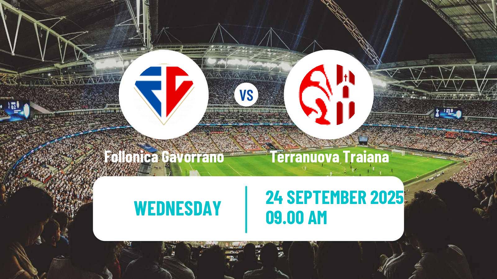 Soccer Italian Serie D - Group E Follonica Gavorrano - Terranuova Traiana