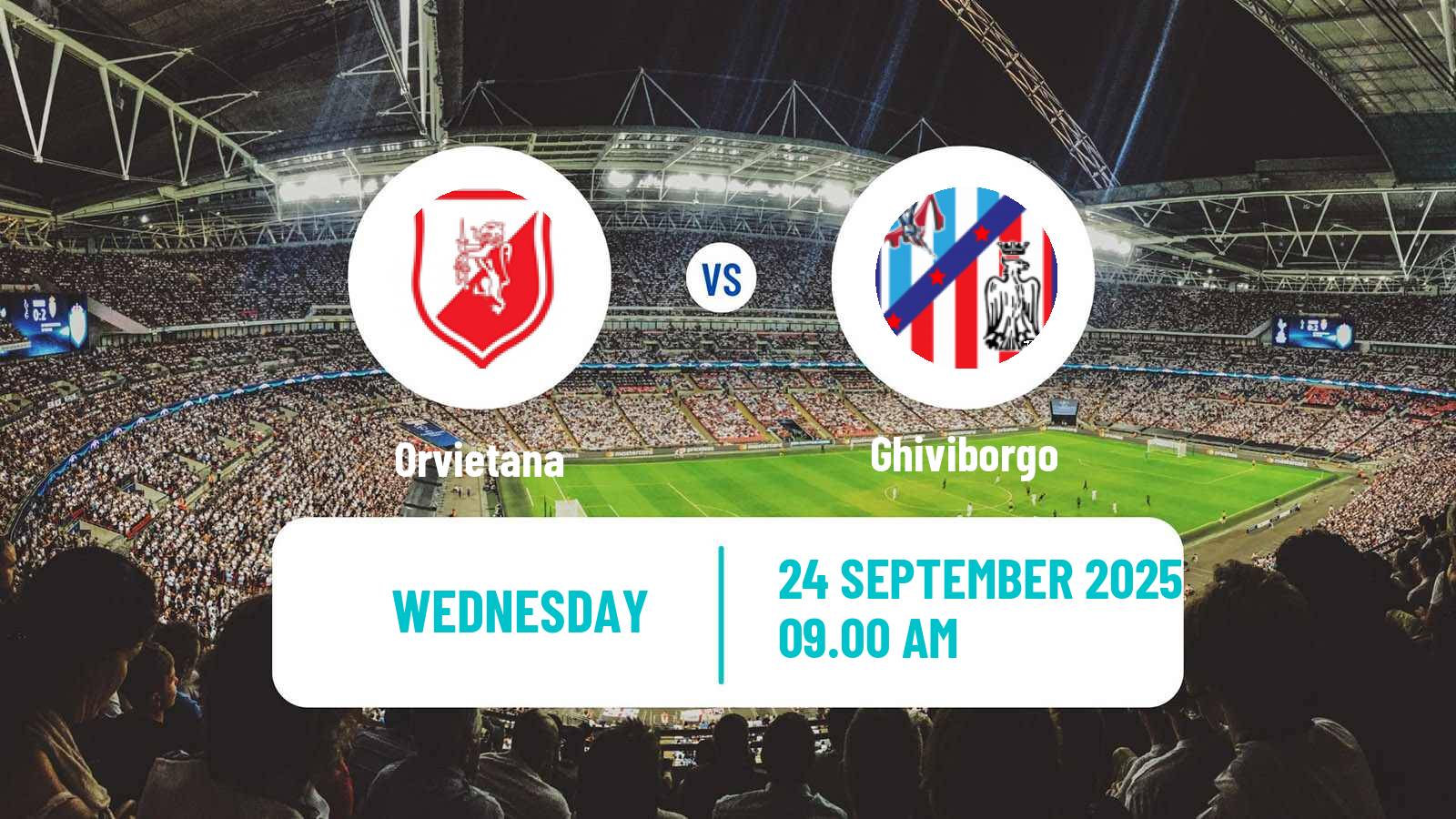 Soccer Italian Serie D - Group E Orvietana - Ghiviborgo